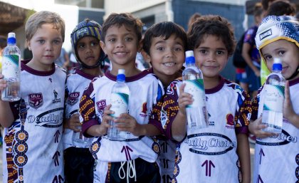 The Deadly Choices Junior Murri Carnival attracted more than 400 participants The Deadly Choices Junior Murri Carnival attracted more than 400 participants